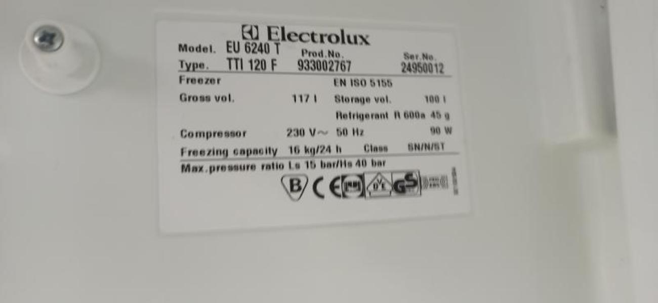 Electrolux 3 rekeszes fagyasztó F4789
