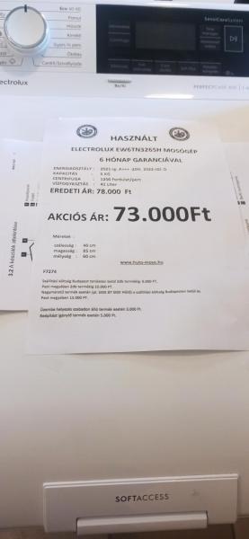 Electrolux EW6TN3265H F7274