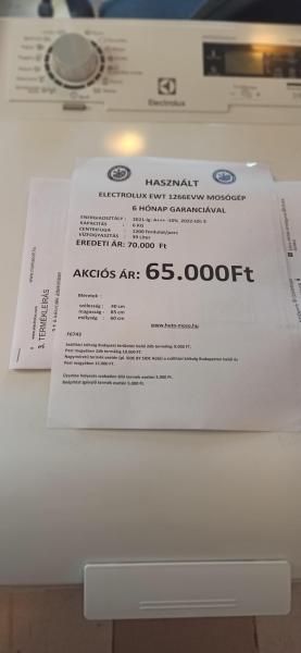 Electrolux EWT 1266EVW F6743