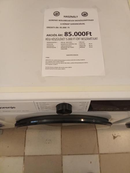 Gorenje WDLA8014EVJH F7943