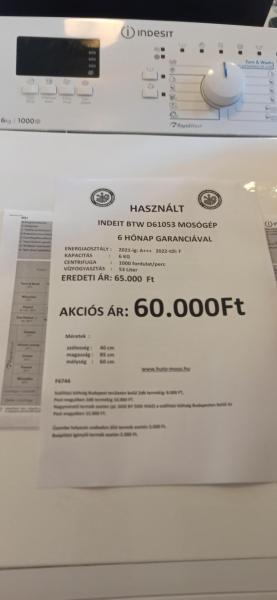 Indesit BTW D61053 F6744