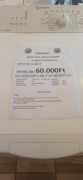 Indesit BTW L60400 F7705