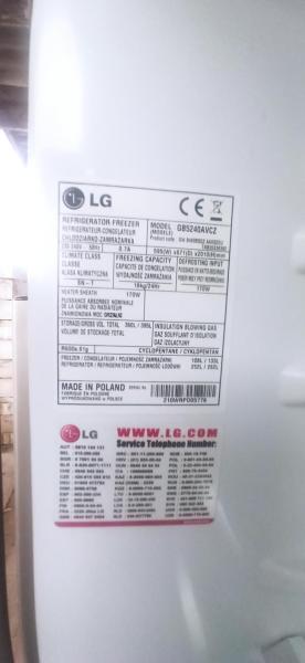 LG No Frost kombi hűtő F6296