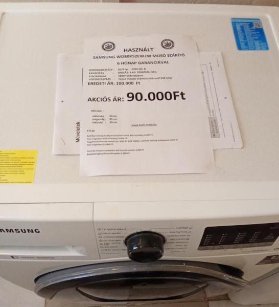 Samsung WD80K52EO2W F7136