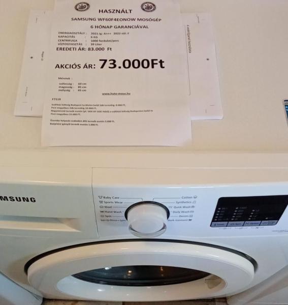 Samsung WF60F4EONOW F7119