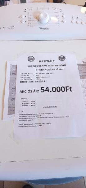 Whirlpool AWE 50510 F7178