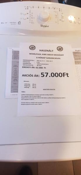 Whirlpool AWE 66610 F6851