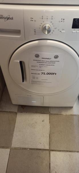 Whirlpool HDLX 70310 kondenzációs hőszivattyús szárítógép F6762
