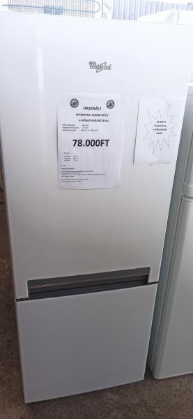 Whirlpool kombi hűtő F7138