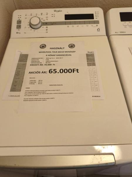Whirlpool TDLR 60210 F6928