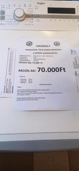 Whirlpool TDLR 6230SS F7041