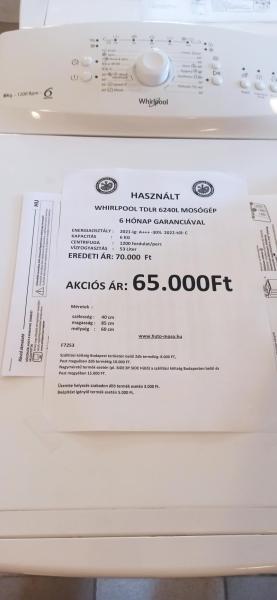 Whirlpool TDLR 6240L F7253