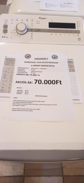 Whirlpool TDLR 65210 F7033
