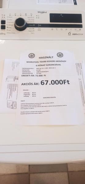 Whirlpool TDLRB 65242BS F6577