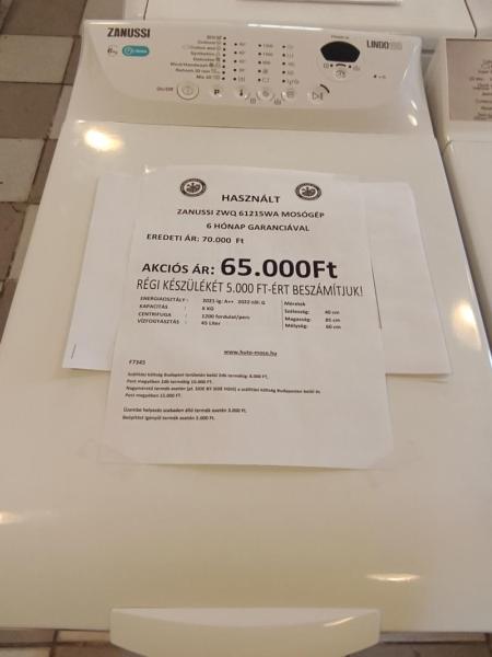 Zanussi ZWQ 61215WA F7345